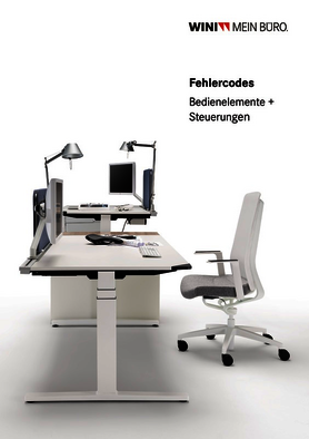 Broschüre, Fehlercodes Bedienelemente und Steuerungen