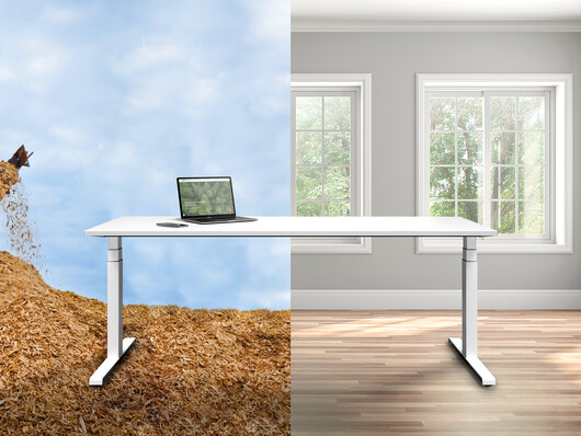 Die SARA Platte ist eine neuartige Spanplatte, bei deren Produktion ausschließlich Altholz verwendet wird. Kein Baum muss mehr für SARA gefällt werden, kein Lebensraum für Flora und Fauna wird zerstört, bestehende Ressourcen werden effizienter genutzt.