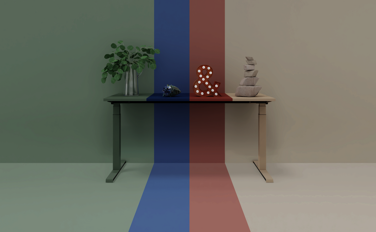 Die neuen Farben für Platten und Gestelle von WINEA STARTUP 2.0