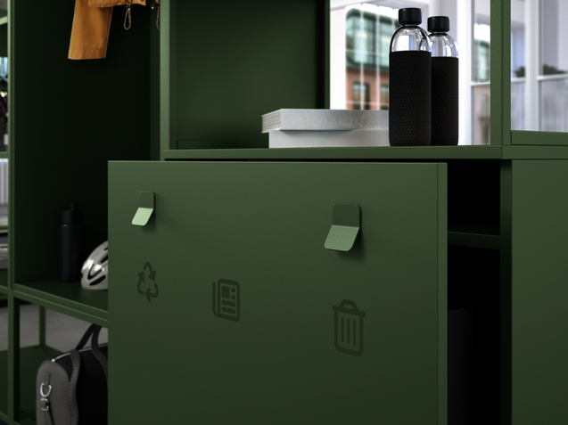 Detail: WINEA MAXX Mülltrennmodul