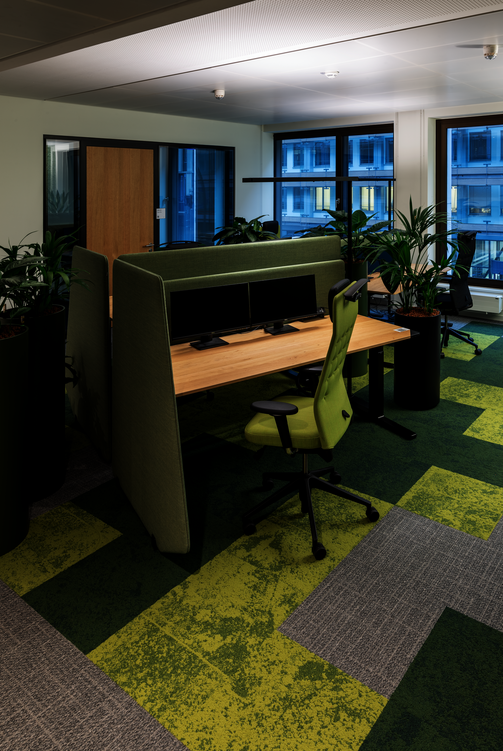 Mit WINI Möbeln arbeiten im Büro