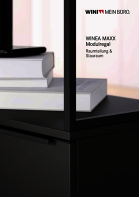 Produktbroschüre WINEA MAXX Modulregal