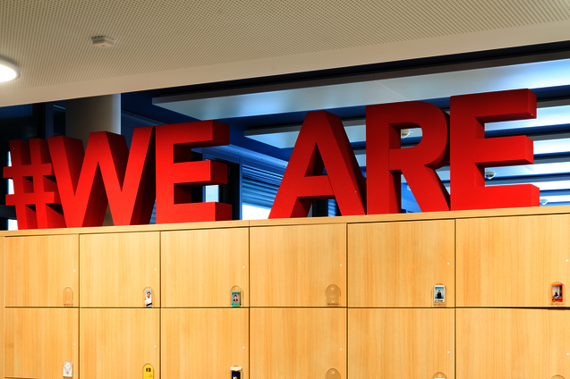 WINI Referenz Beiersdorf WINEA MAXX LOCKER mit Personalisierungsmöglichkeit