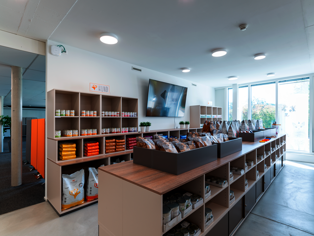 Verkaufsfläche mit WINEA MAXX