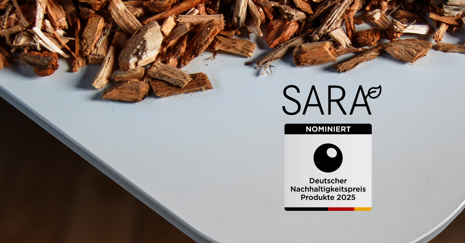 Die SARA Platte von WINI ist nominiert für den Deutschen Nachhaltigkeitspreis 2025