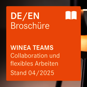 Produktbroschüre WINEA TEAMS – Collaboration und flexibles Arbeiten