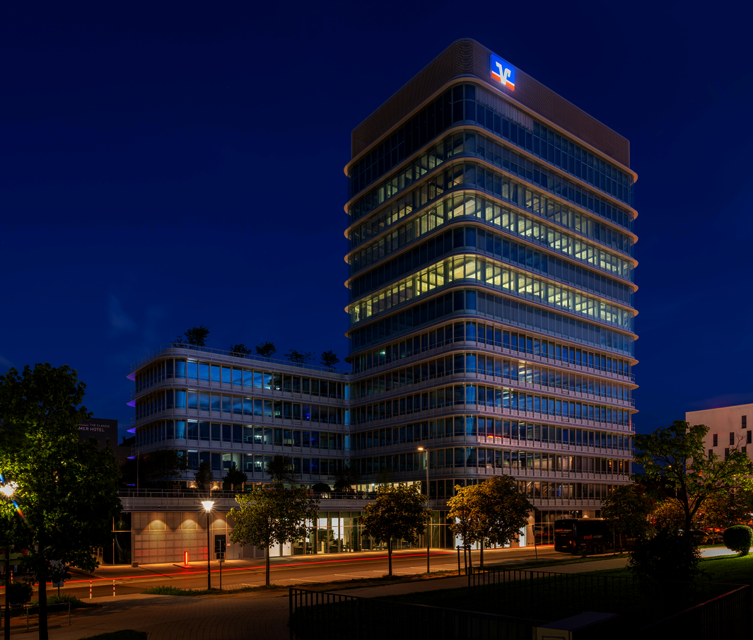 Reference Danube Tower Volksbank Ingolstadt Exterior view