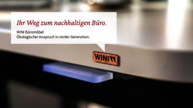 Nachhaltigkeit, WINI Büromöbel