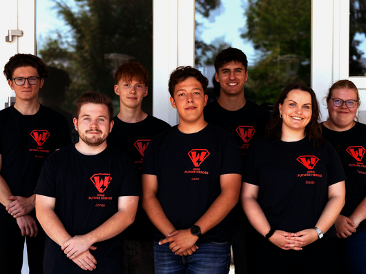 Future Heroes: Gruppenbild der WINI Azubis 2026