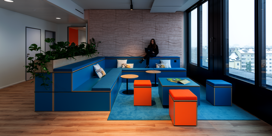 WINEA ELEMENTS Sitzgelegenheit als Rückzugsort mit Pflanzaufastz