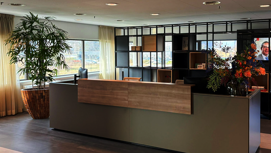 WINEA ID Empfangsbereich bei IG&H, NL