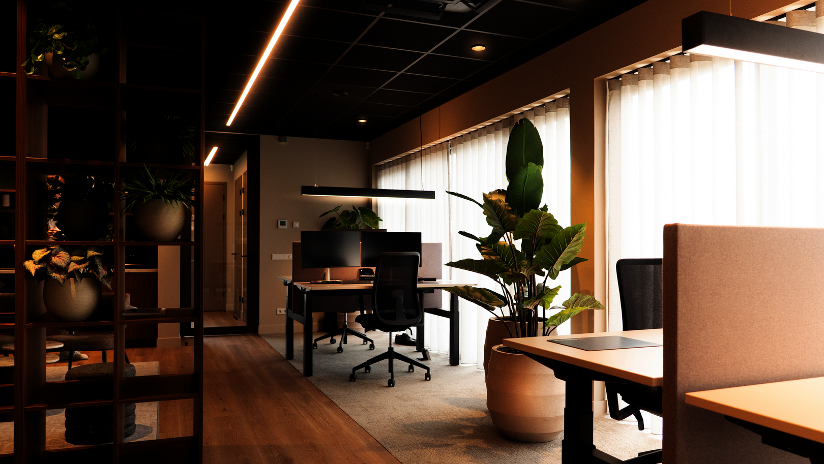 Referenz, wohnliches Büro mit WINEA STARTUP