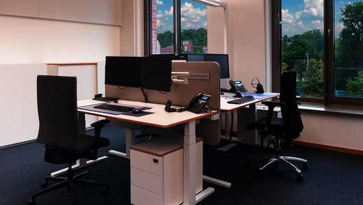 WINI Referenz IBSH, Kieler Förde – Mehrpersonenbüro