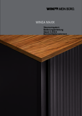 Montageanleitung, WINEA MAXX Kommunikationselement