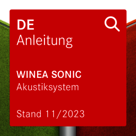 Anleitung, WINEA SONIC