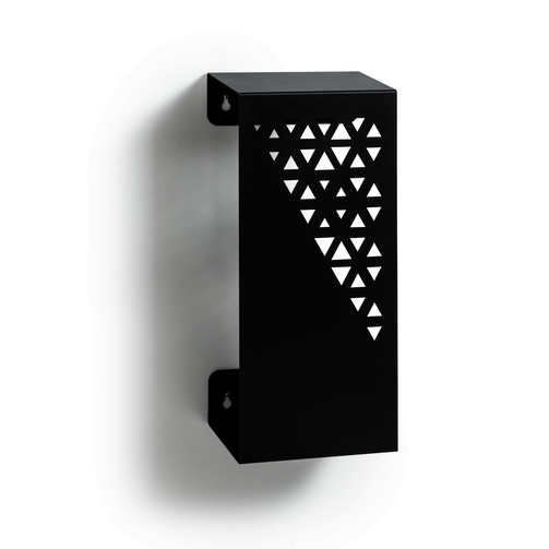 WINI Fire Extinguisher Decorative Cover in Black with "Pattern" Design