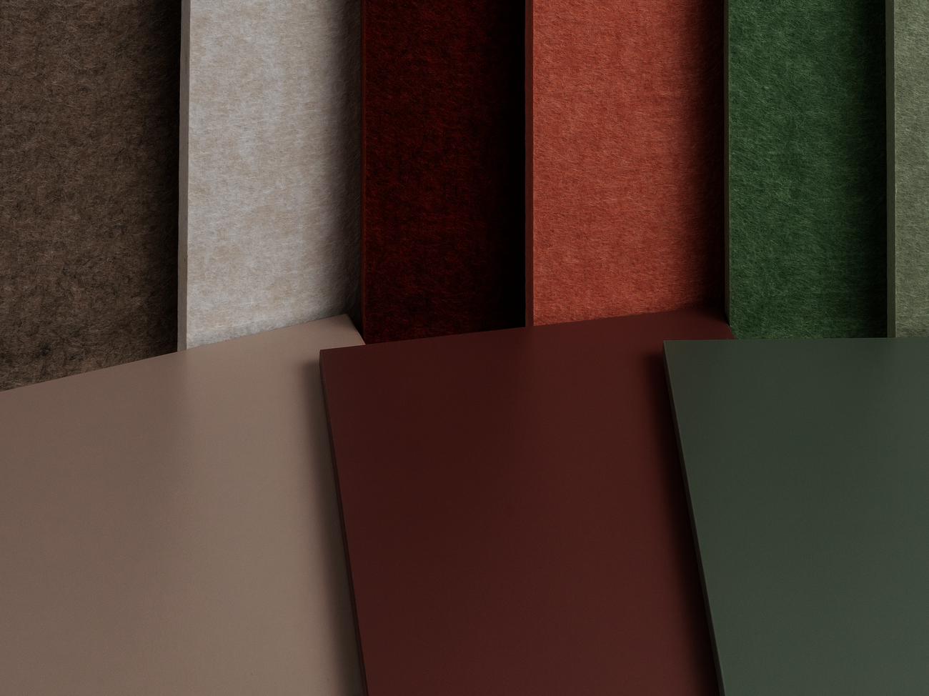 Materialien und Farben für ein Wohlfühl-Büro